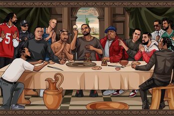 Plakát The Last Supper Of Hip Hop