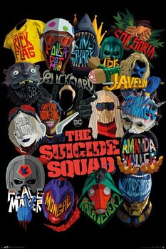 Plakát The Suicide Squad - Icons