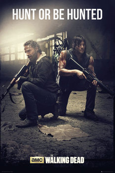 Plakát The Walking Dead - Hunt