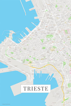 Plakát Trieste color