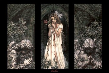 Plakát Victoria Frances - triptych