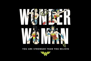 Plakát Wonder Woman - You are strong