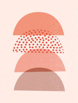 Plakát Abstract contemporary aesthetic background with geometric