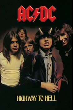 Plakát AC/DC - highway to hell