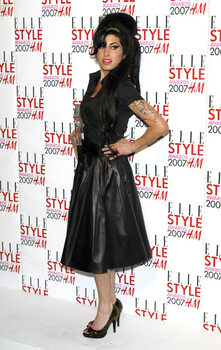 Plakát Amy Winehouse, Elle Style Awards 2007