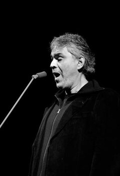 Obraz na plátně Andrea Bocelli
