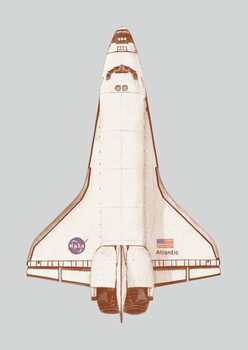 Plakát Atlantis - Grey background, 2019