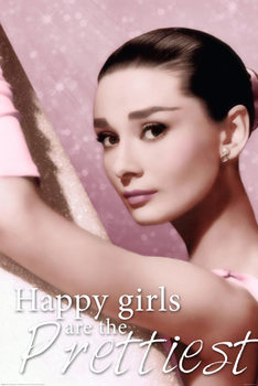Plakát Audrey Hepburn - Happy Sparkle