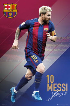 Plakát Barcelona - Messi 16/17
