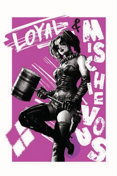 Plakát Batman - Harley Quinn