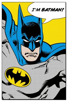 Plakát BATMAN - i'm batman
