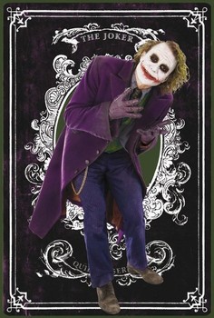 Plakát BATMAN - joker card