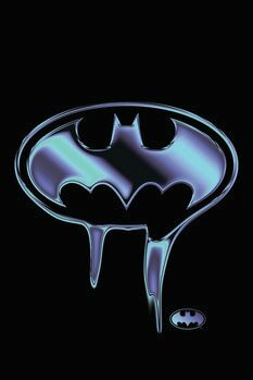 Plakát Batman - Liquid Symbol
