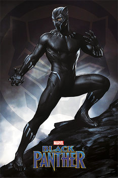 Plakát Black Panther - Stance