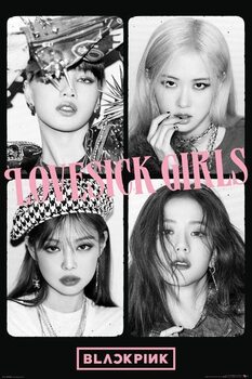Plakát Black Pink - Lovesick Girls