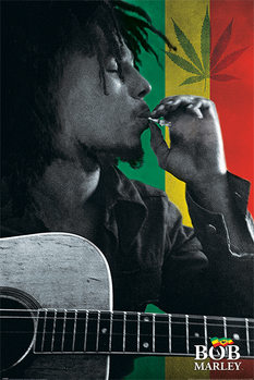 Plakat Bob Marley - Smoke