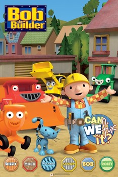 Plakat BOB THE BUILDER - characters