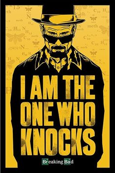Plakat Breaking Bad - I am the one who knocks