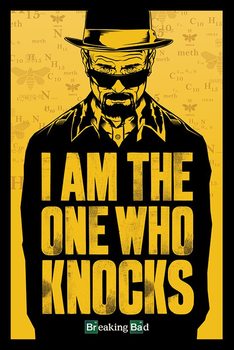 Plakát BREAKING BAD - i am the one who knocks