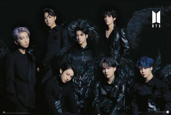 Plakát BTS - Black Wings