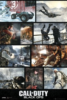 Plakát Call of Duty - black ops screen