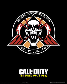 Plakát Call Of Duty: Infinite Warfare - Scar