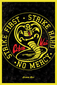 Plakát Cobra Kai - Emblem
