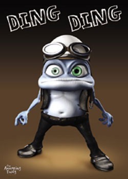 Plakát Crazy Frog - Ding Ding