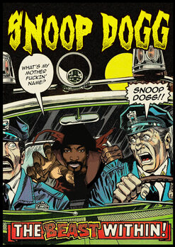 Druk artystyczny David Redon - Dangerous Dogg