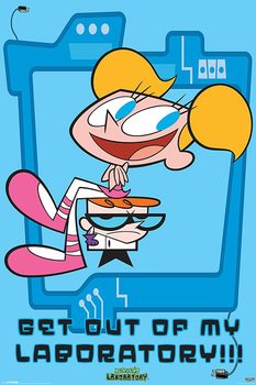 Plakat DEXTERS LABORATORY - get out
