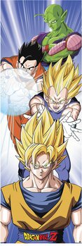 Plakat Dragon Ball - Saiyans