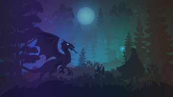 Plakát Epic battle of the magician and