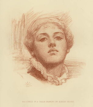 Plakát Fac-simile of a Chalk Drawing