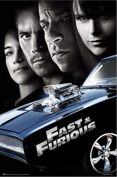 Plakát Fast & Furious 4
