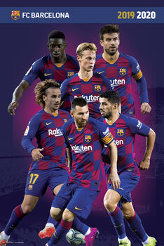 Plakát FC Barcelona 2019/2020