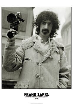 Plakát Frank Zappa - Banned Albert Hall 1971
