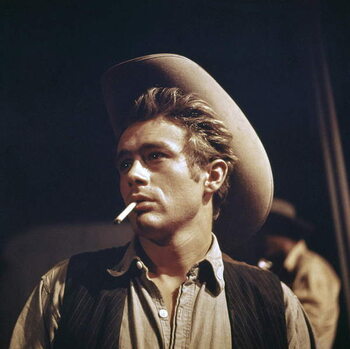 Plakát Geant Giant de George Stevens avec James Dean, 1956