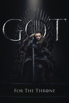 Plakat  Gra o tron - Jon For The Throne