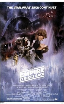 Plakat Gwiezdne Wojny: Czesc V - Imperium kontratakuje
