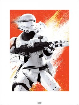 Reprodukcja Gwiezdne wojny, część VII : Przebudzenie Mocy - Flametrooper Paint