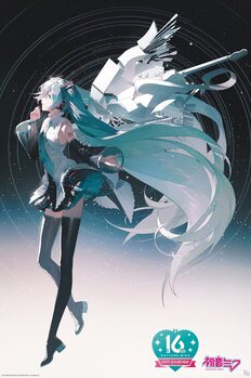 Plakát Hatsune Miku - Happy 16th Birthday Miku