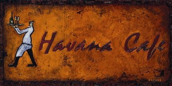 Druk artystyczny HAVANA CAFE