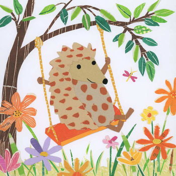 Plakát Higher Hedgehog, 2016,  collage