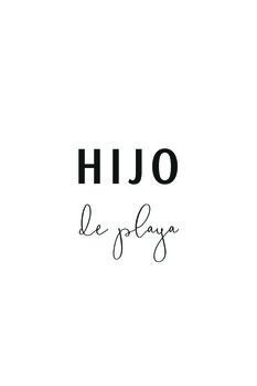 Obraz na plátně Hijo de playa