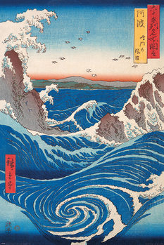 Plakat Hiroshige - Naruto Whirlpool