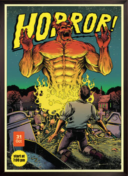 Plakát Horror poster