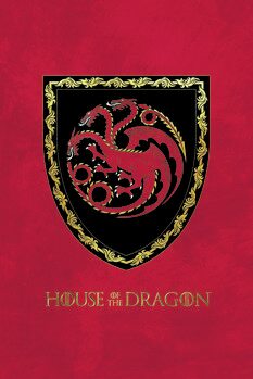 Plakát House of Dragon - Targaryen Shield
