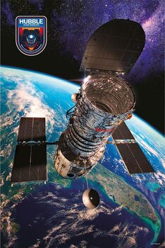 Plakat Hubble - Space Telescope
