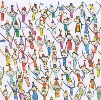 Plakát Hurray! 2014, monoprint collage