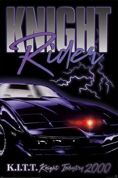 Plakat Knight Rider - Kitt Knight Industry 2000